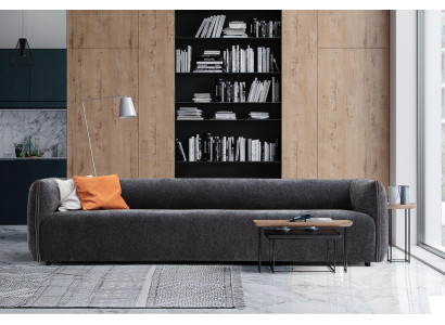 Wunnzëmmer Canapé Canapéë Polster Sofa Design Sofa 4-Sëtzer Stoff