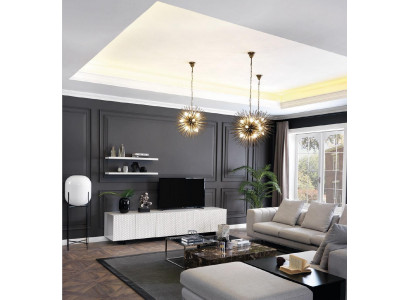 Luxus-Sideboard fir Fernseher TV Fernsehschaf Wohnzimmer Schiefen