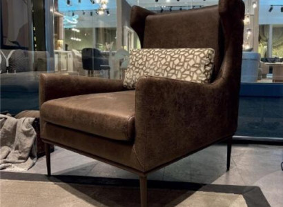 Wunnzëmmer Fotell Sëtz Modernen Design Braun Stil Modern Luxus Nei