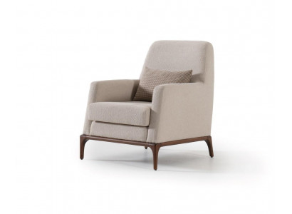 Design Sofa Sëtzfauteuil Canapé Polster Luxus Textil Canapéë 1 Sëtz nei gro.