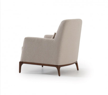 Design Sofa Sëtzfauteuil Canapé Polster Luxus Textil Canapéë 1 Sëtz nei gro.