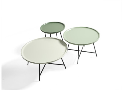 Couchtisch Holz Set 3-tësch. Kaffisdësch Designer Dësch Wunnzëmmerdësch