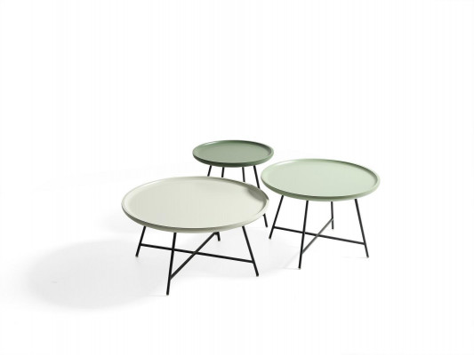 Couchtisch Holz Set 3-tësch. Kaffisdësch Designer Dësch Wunnzëmmerdësch