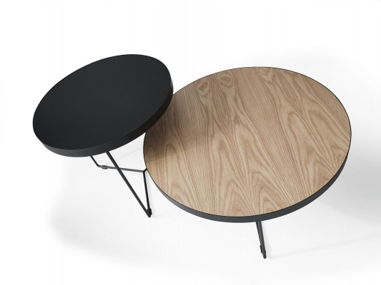 Design-Couchtischen Säitendëscher Dësch Kaffisdësch Wunnzëmmer 2-deelech