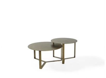 Dësch Set 2 Stéck. Canapéisdëscher Niewendësch Kaffisdësch Design Wunnzëmmertësch