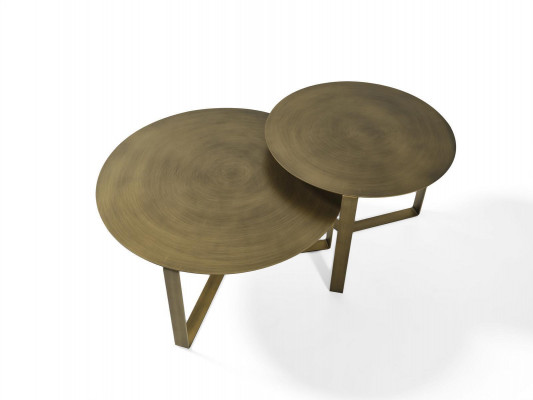Dësch Set 2 Stéck. Canapéisdëscher Niewendësch Kaffisdësch Design Wunnzëmmertësch