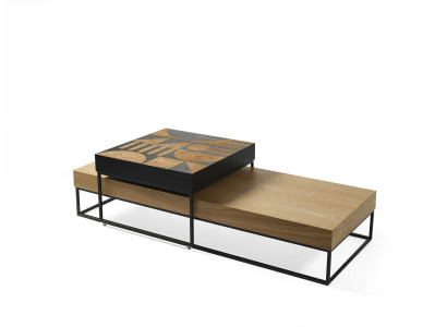 Couchtisch Braun Luxus Holz Wunnzëmmer Design Kaffeisdësch Miwwel Nei