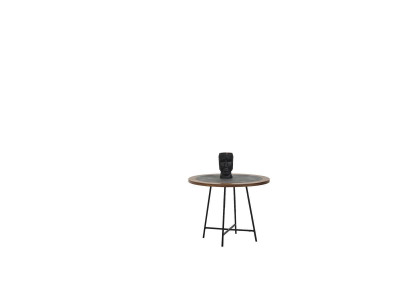 Couchtisch Design Holz Ronn Braun Säitendësch Wunnzëmmer Dëscher Nei