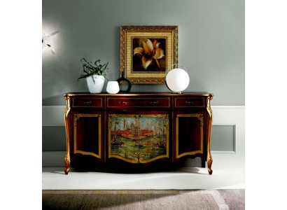 Design Miwwel Luxus Barock Buffet Komod Anrichte xxl Design Italienesch Neit