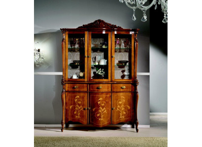Miwwelen Luxus Holz Stil Schaf Anrichte Vitrinendësch Design Italienesch Miwwelen Nei