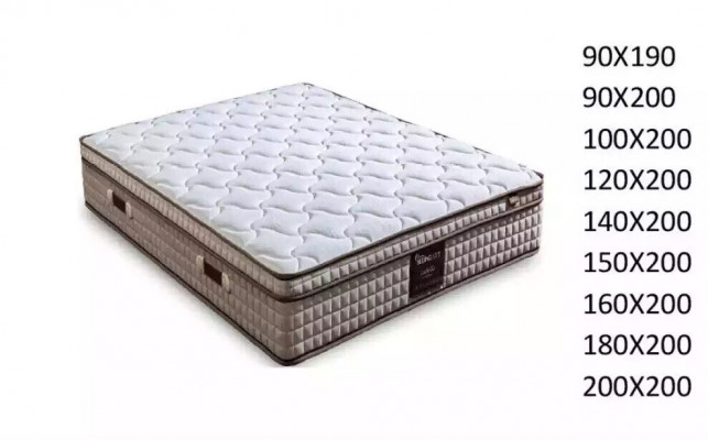 Matréck Hotel Better Matricken 200x200cm King Size Qualitéit Boxspringbett