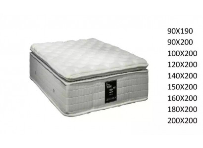 Héichwäerteg Hotel Kingsize Matratz 25cm Extra Déck Matratz 200x200cm