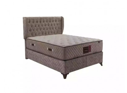 Bett Chesterfield Better fir Schlofkummer Textil 180x200cm inklusiv Matratz
