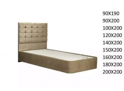 Luxuriéist Designerbett mat Matratz vun engem europäeschen Miwwelproduzent fir Schlofzëmmer
