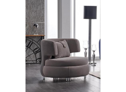 Moderne Stillounge Designer Luxus Sëtzt Textil Miwwelen Club Relax