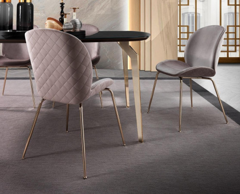 Garnitur Dësch Dëscher Luxus Holz Miwwelen Nei Iesszëmmer Grupp Komplett Set 7tlg
