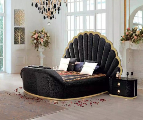 Schlofkummer Bett 2x Nuetsdëscher Luxus Better Set Komplett Design Miwwelen 3tlg. Nei