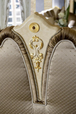 Design Sofa Canapé Polster Sofae Couchen Sëtz Klassesch Textil 3 Sëtz Dräisëtzer