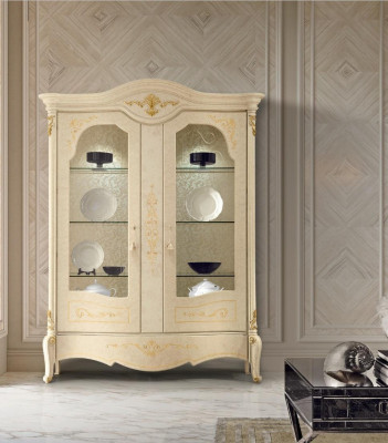 Luxus Vitrine Schaf Klassesch Vitrin Stuff Schief Anrichte Holz Neien