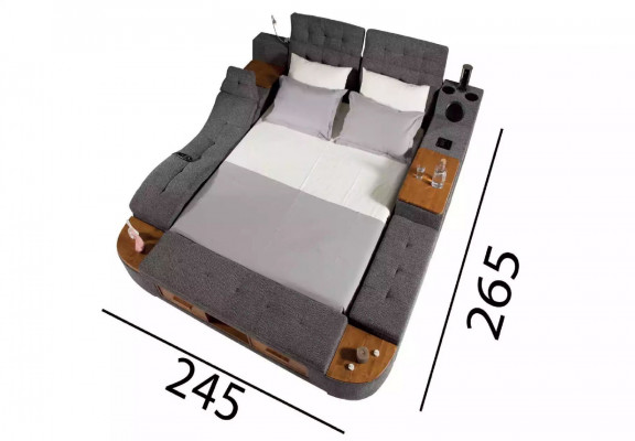 Multifunktion Bett Duebelbetter Modernt Bettgestell Better 200x200cm Hotel Neit