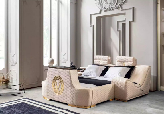 Duebëlbett Luxus Duebëlbett modernt Design Bettgestell Bettgestell Better