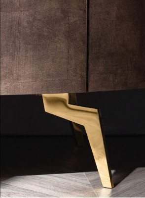 Lowboard RTV TV Schaf Dësch Wunnzëmmer Kommode Sideboard Holz Modern Miwwelen
