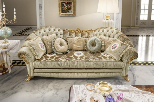 Sofa Canapé Polster Lounge Club Couchen Sofas Design Dräisëtzer Miwwelen 3 Sëtzer