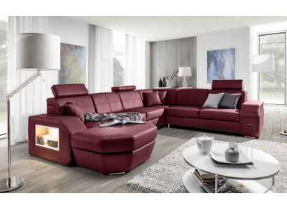 Edel Design Polster Eck Couch Garnitur Wunnlandschaft Sofas Couchen Sëtz