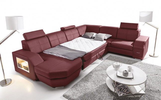 Edel Design Polster Eck Couch Garnitur Wunnlandschaft Sofas Couchen Sëtz