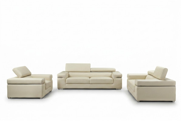 Sofa Canapé Polster 3-Sëtzer Lieder Sofaen Canapéen Sëtz Garnituren Design