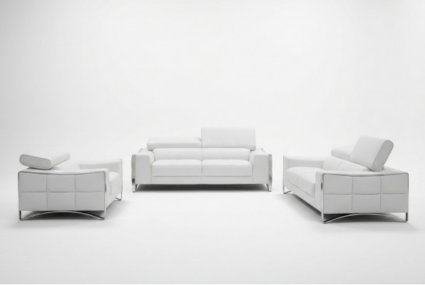 Sofa Couch Polster XXL Grouss 3-Sëtzer (ouni 2+1) Sofen Lieder Sëtz Design