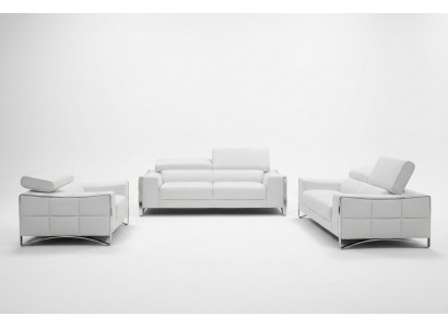 Sofa Couch Polster XXL Grouss 3-Sëtzer (ouni 2+1) Sofen Lieder Sëtz Design