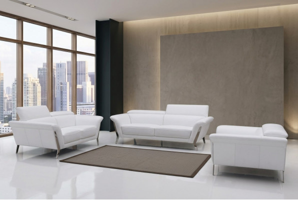 3-Sëtzer (ouni 2+1) Canapé Couch Polster XXL Grouss Sofas Lieder Sëtz Design