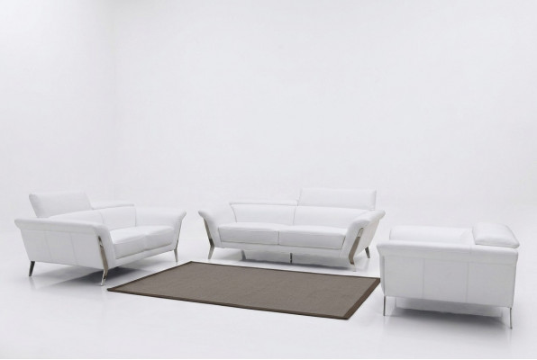 3-Sëtzer (ouni 2+1) Canapé Couch Polster XXL Grouss Sofas Lieder Sëtz Design