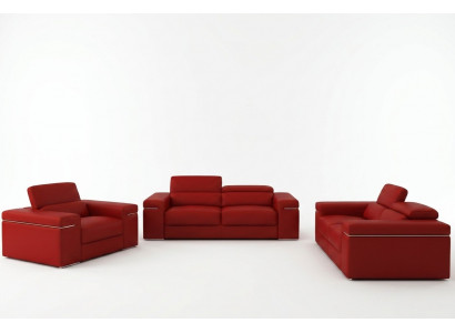 Sofa Këssen Couch Sëtz 3 Sëtzer XXL Grouss Sofas Couchen Lieder 3 Sëtzplaz Nei