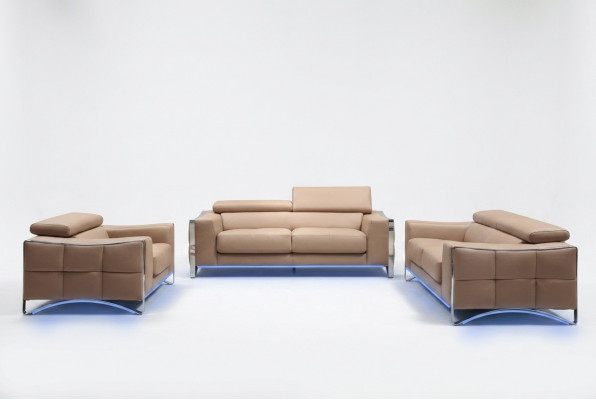 Sofagarnitur Lieder Sofa Set 3+2 (ouni Fotell) Canapé Sëtz Këssen Garnitur 1504
