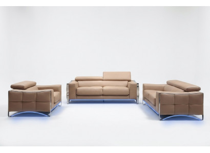 Sofagarnitur Lieder Sofa Set 3+2 (ouni Fotell) Canapé Sëtz Këssen Garnitur 1504
