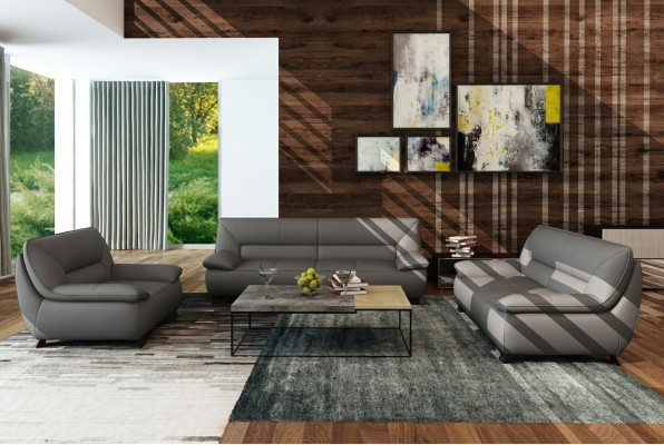 Lieder Sofa Canapé Polster Garnitur 3+2 Sëtzer Couchen Sofas Garnituren Sofas Nei