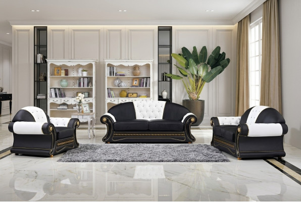 Couch Wunnlandschaft Garnitur Design Modern Canapé 6020 3+2 Plaz Canapéen