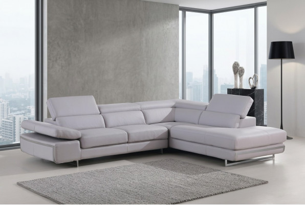 Eckcouch multifunktional Couch Medien TV Sofa Couch Ledercouch Wohnlandschaft