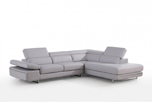Eckcouch multifunktional Couch Medien TV Sofa Couch Ledercouch Wohnlandschaft