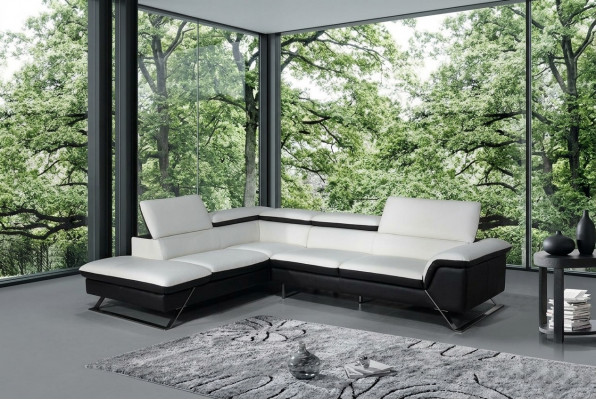 Designer Sëtzpolster Lieder Sofa Garnitur Canapé Wunnlandschaft L Form