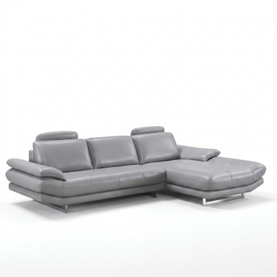 Ledercouch Couch Wunnlandschaft Ecksofa Eckgarnitur Design Modern Sofa 1508