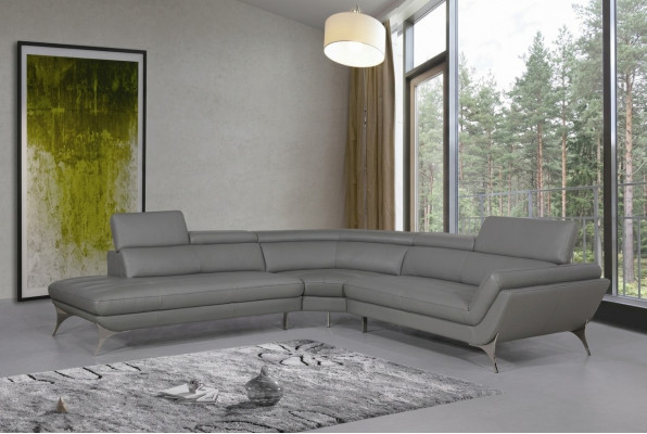 Lieder-Canapé Couch Wunnlandschaft Eckcanapé Eck Garnitur Design Modern Canapé 1541