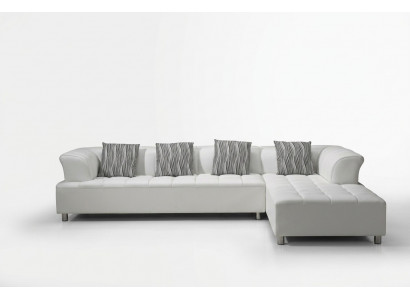 Design gepolstert Couch Wunnlandschaft Ecksofa Polster Sëtz Garnitur Sofa L Form