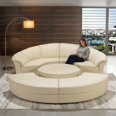 Ronn XXL gepolsterte Wunnlandschaft Couch Ronn Eck-Sofa Lieder-Sofa Sitz Eck-Garnitur