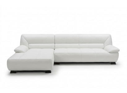 Ledercouch Eckcouch Wunnlandschaft Eckdivan Eck Garnitur Design Modern Sofa