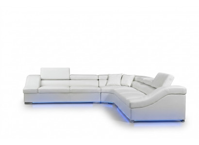 Lieder Canapé Couch Wunnlandschaft Ecksofa Eck Garnitur Sofa Design Modern