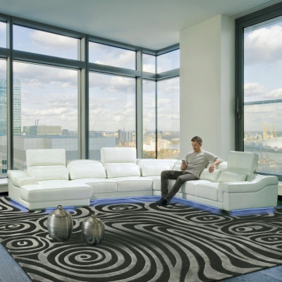 Edel Wunnlandschaft Couch Polstersofa Eckssofa Sitzeckgarnitur Lieder