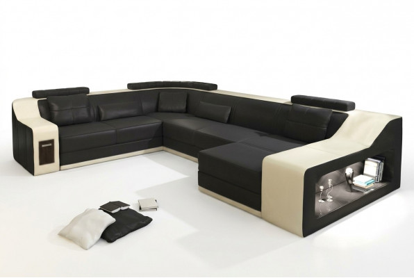 Ledercouch Wunnlanschaft Eckssofa Eck Garnitur Design Modern Sofa Neit B2017